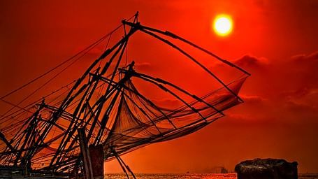Fort Abode Apartments, Fort Kochi Cochin Chinese Fishing Nets  Cochin