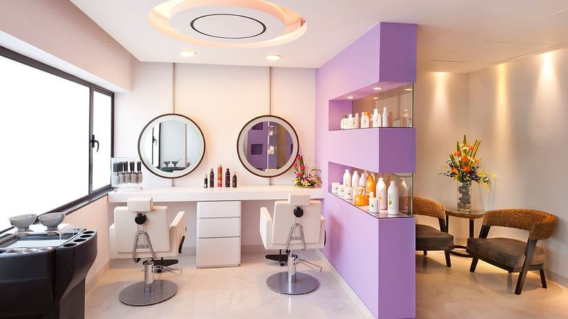 salon setup at Myra Spa - Wellness Spa in Kolkata - Kenilworth Hotel