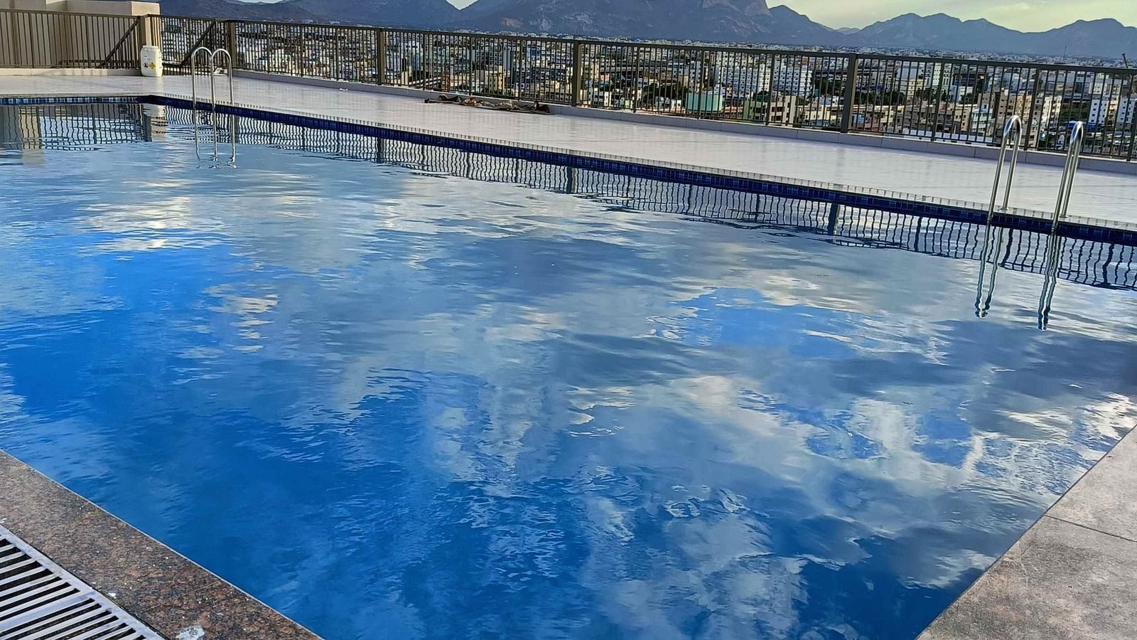 Overview of the Rooftop Pool - Starlit Suites, Tirupati