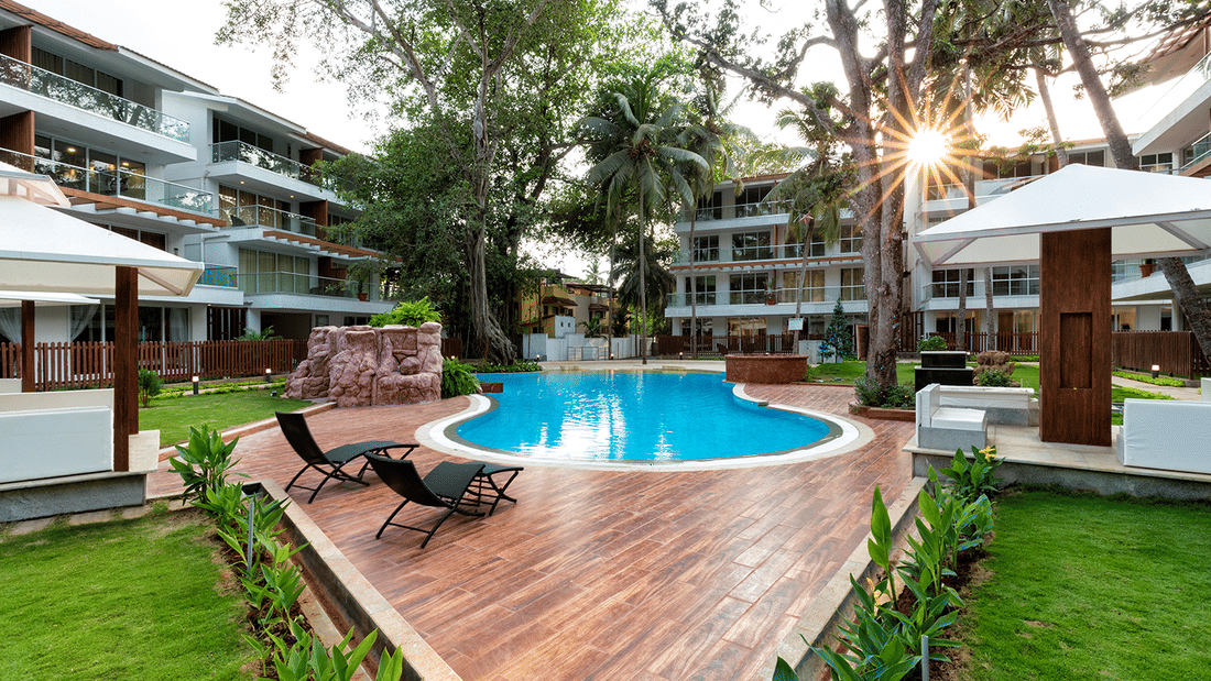 The Eternal Wave, Calangute, Goa Goa Swimming Pool 1