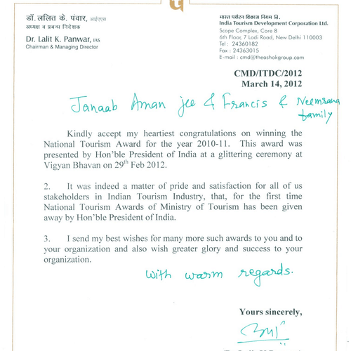 2010 Lalit K Panwar-ltr - March-2012