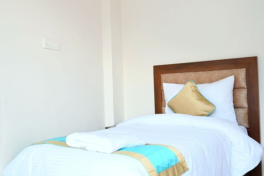 Interiors of the triple bed rooms in our hotel in Badrinath - Panchvati Inn Badrinath