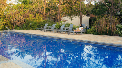 swimming pool resort- the golden tusk