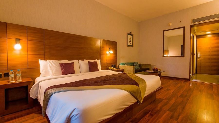 Premier Room with Bathtub at luxury resort in pune - The Orchid Hotel Pune