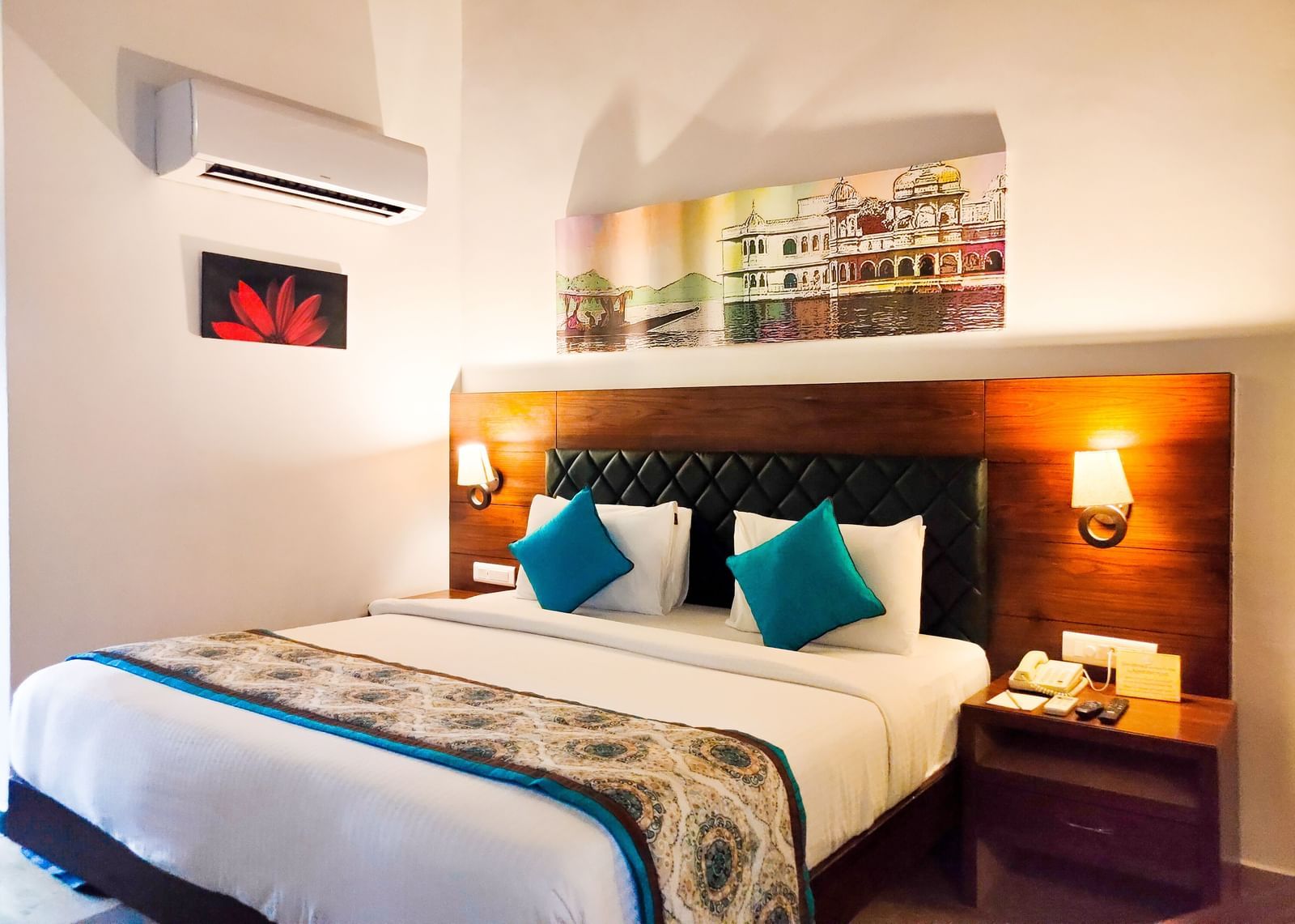 King size bed in regal deluxe room