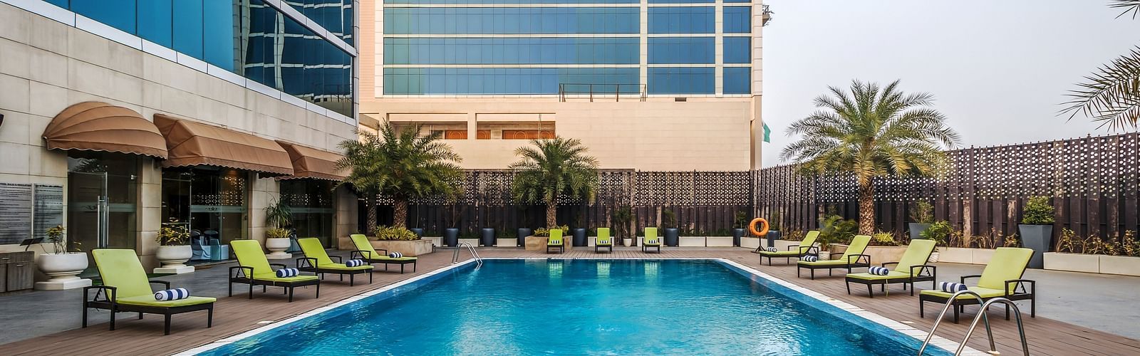 Pool at Golden Suites, Gurgaon