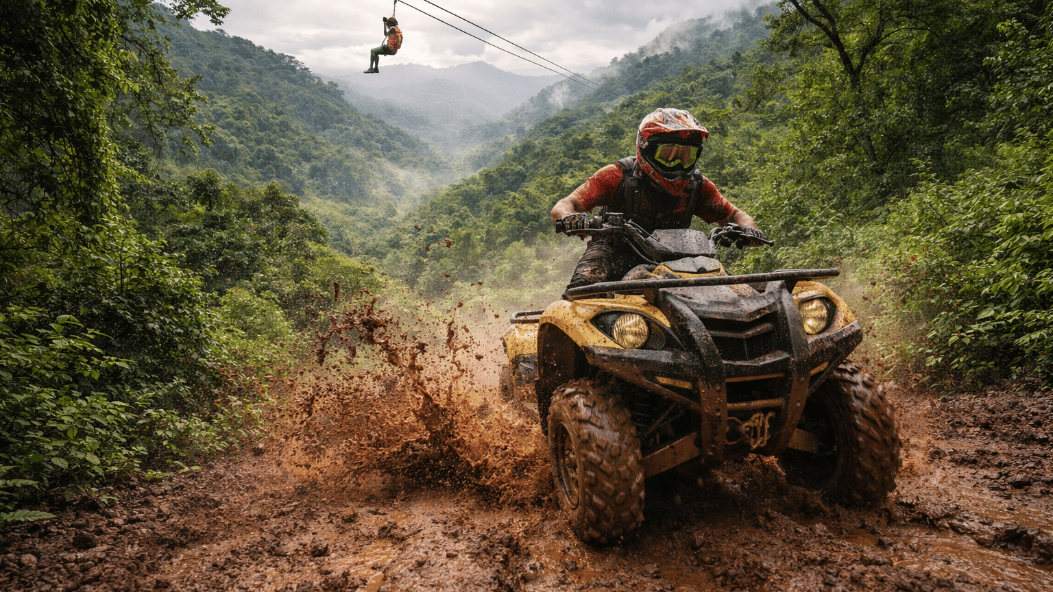 Adventure activities in South Goa ATV off-roading