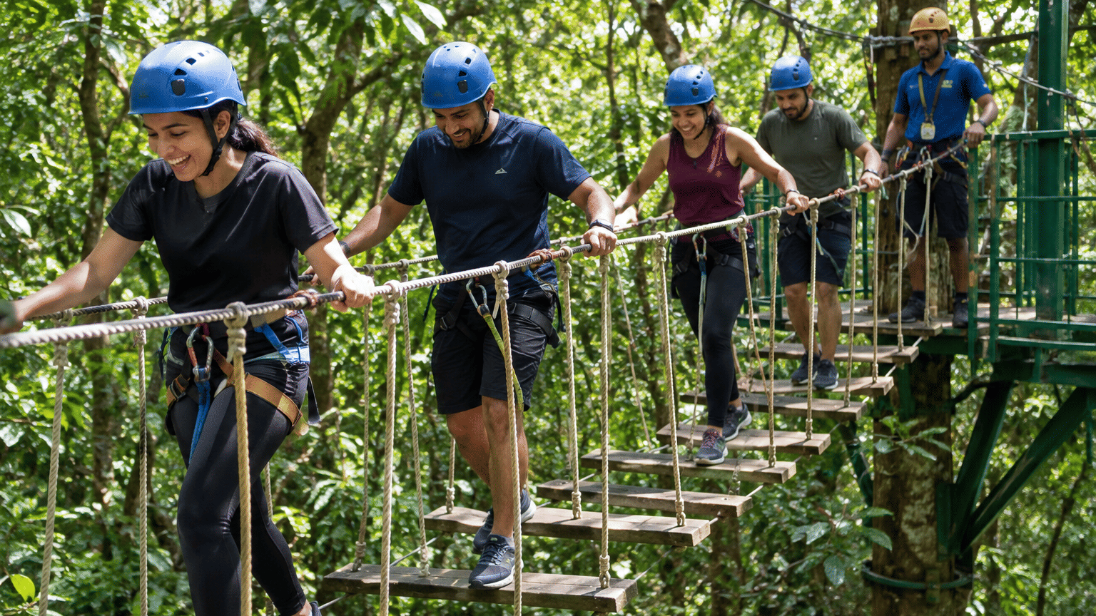 Corporate outing near Mumbai Nature Trails Sajan Vikramgad team building
