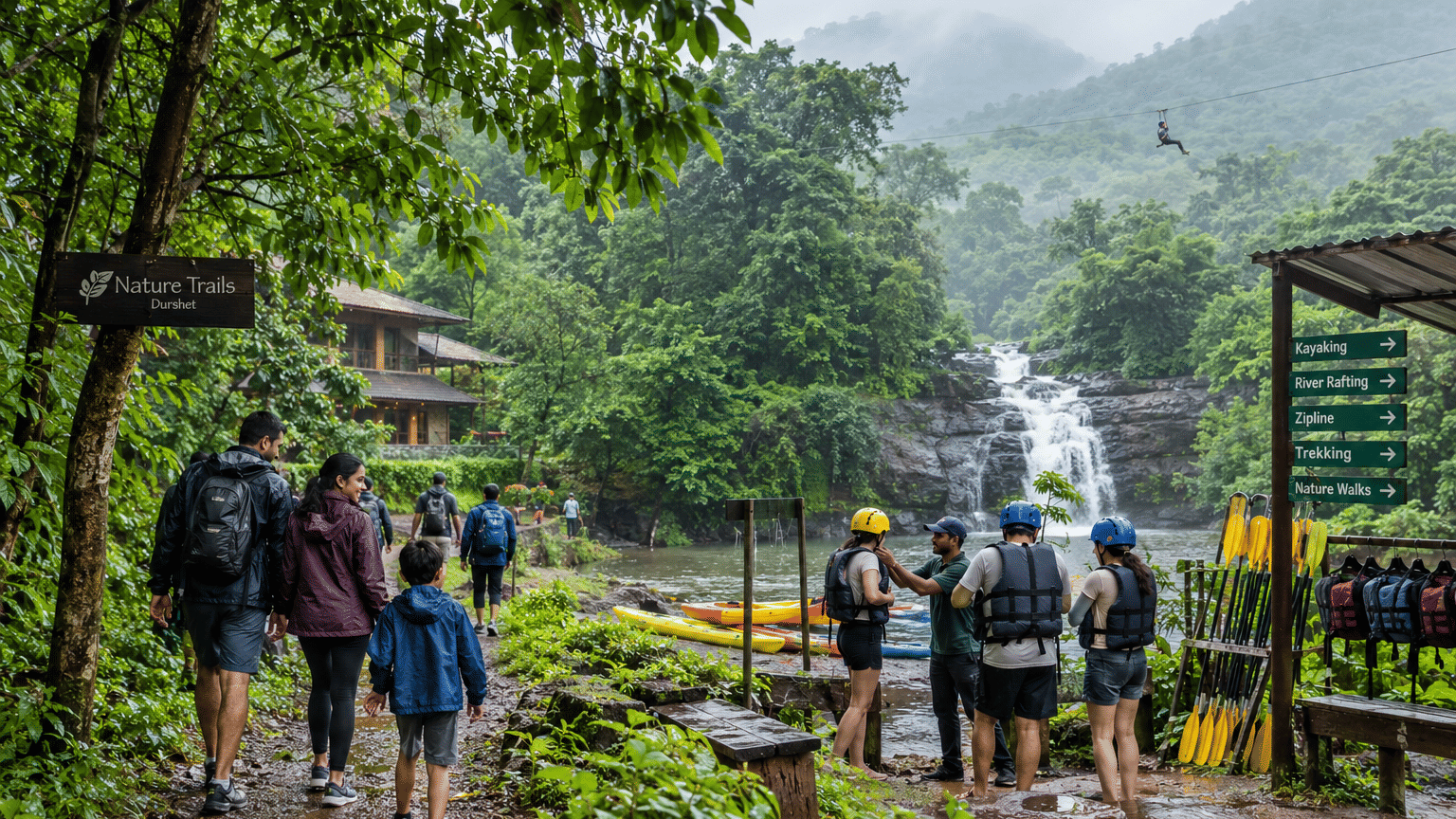 Things to do in Durshet Khopoli this monsoon at Nature Trails