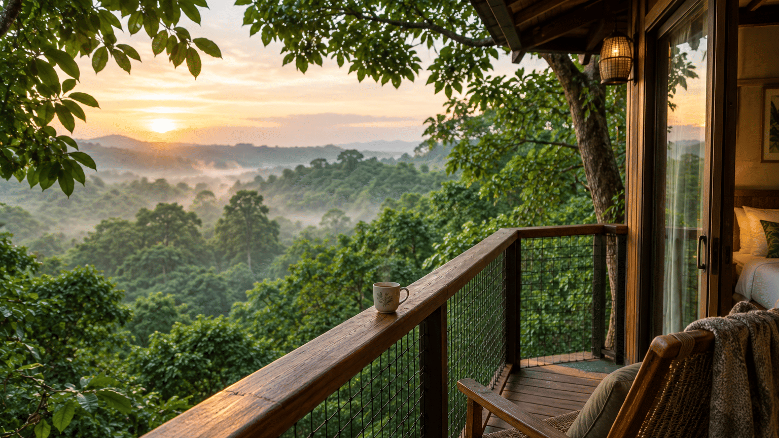 Treehouse stay near Mumbai at Nature Trails Sajan Vikramgad forest canopy
