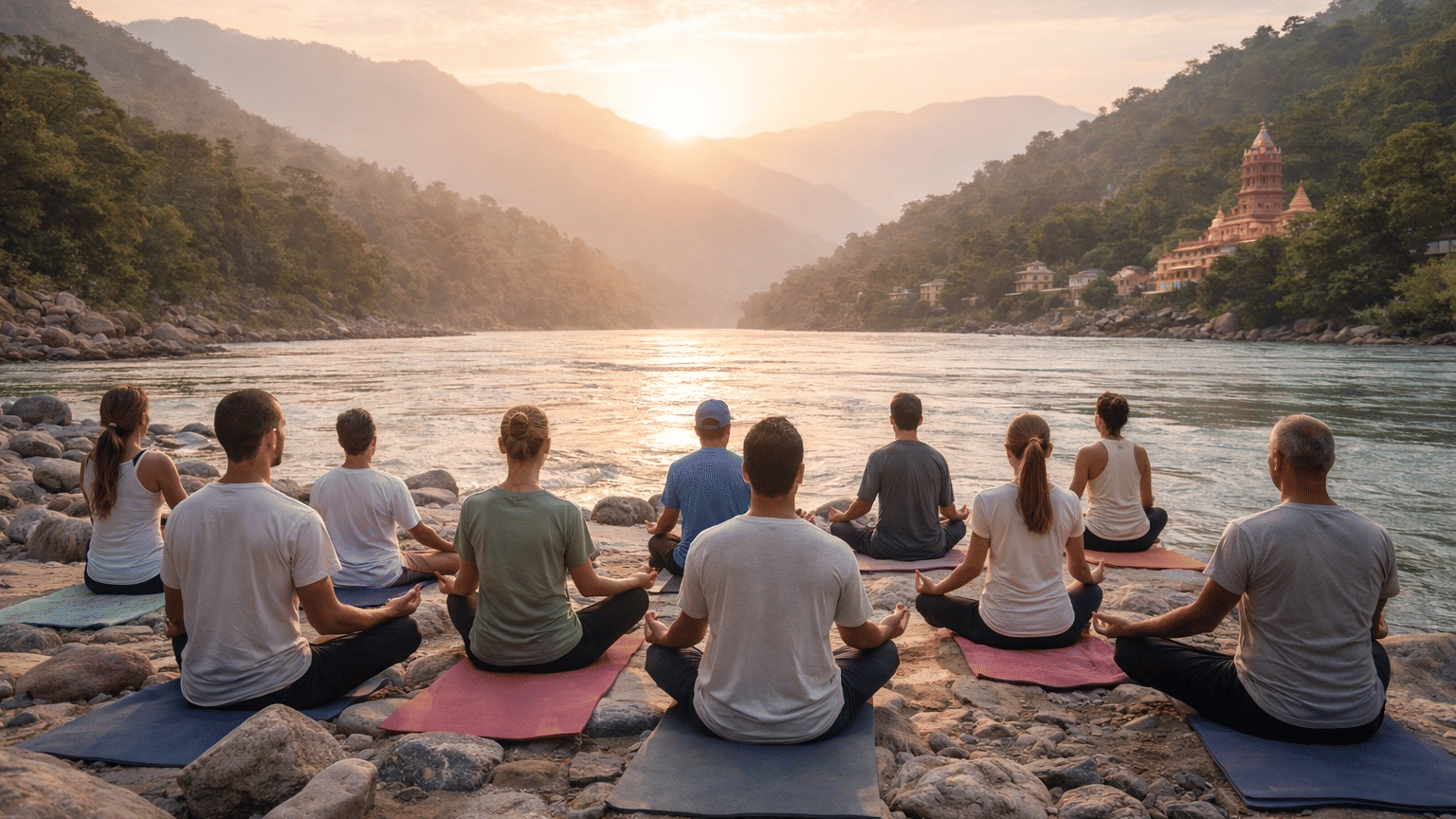 Yoga and adventure retreat in Rishikesh