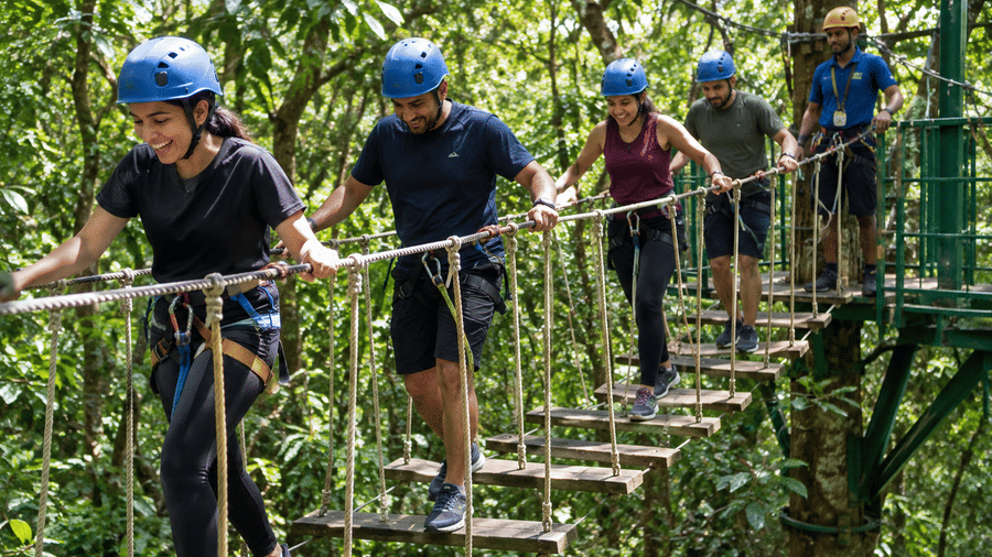 Corporate outing near Mumbai Nature Trails Sajan Vikramgad team building