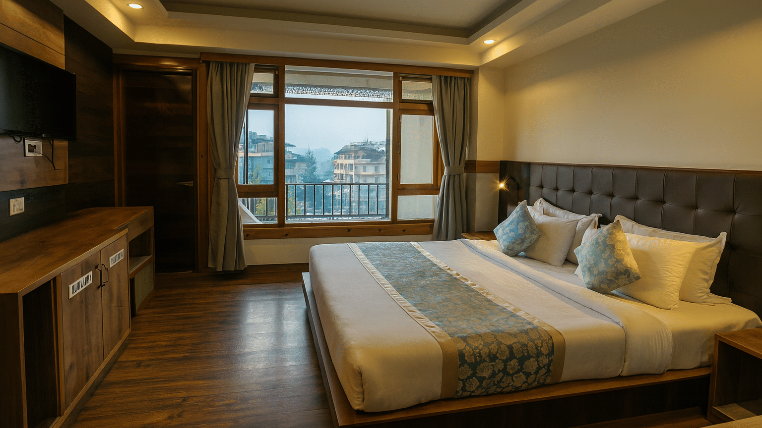 executive room with balcony at gangtok prime