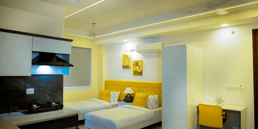 studio-service-apartments-in-gurgaon-bedrooms (1)