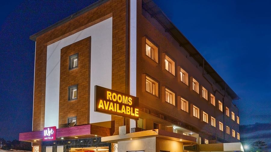 Night view of  Wyt Hotels , Rameswaram Facade