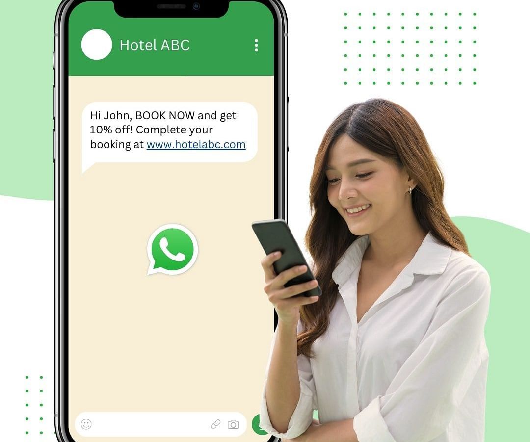 Drive more direct hotel bookings with WhatsApp integration for hotels
