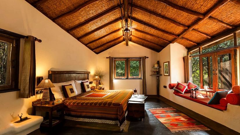 Cottages in our resort at Pachmarhi
