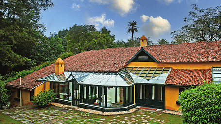 An image of Connaught House is located in Mount Abu, Rajasthan