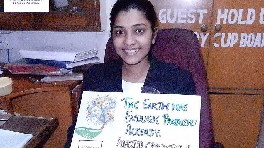 Employees in Support of Eco Friendly Diwali Asia's First Ecotel Hotel 13