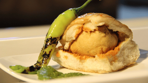 Vada Pav Hotel Marine Plaza Mumbai
