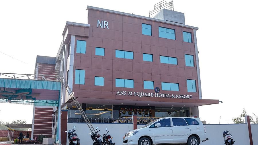 Facade of ANS M Square Hotel & Resort, Kalaburagi