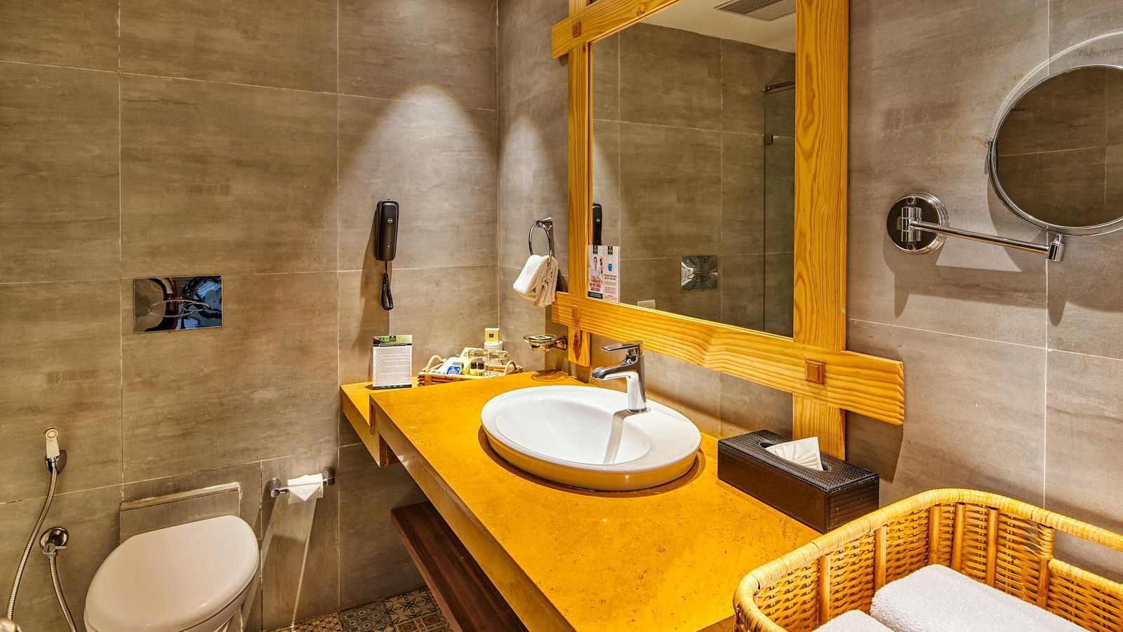 Windchimes washroom with mordern amenities