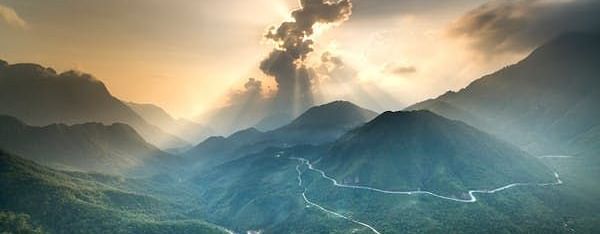 view of hills