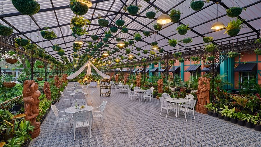 seating space at Greenhouse - Mayfair Tea Resort, Siliguri  1