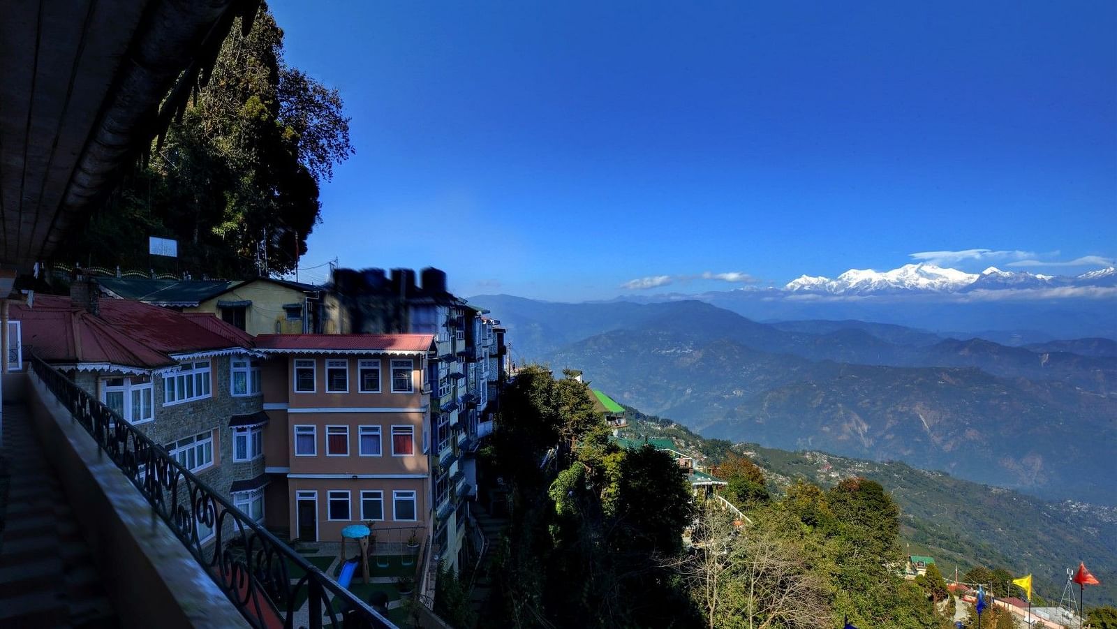 Mountain view from the balcony | Summit Oakden Resort & Spa, Mall Road