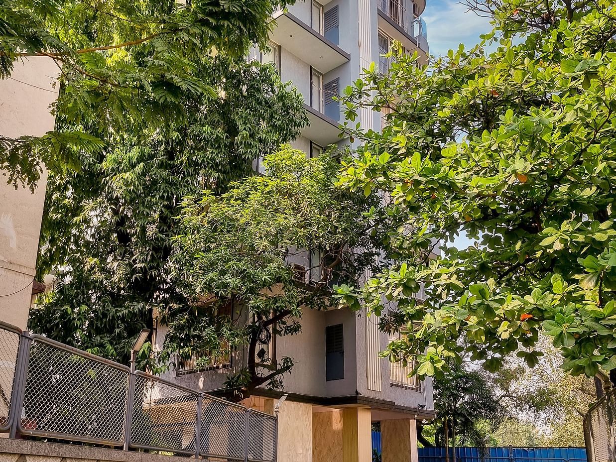 Home2 India - exterior facade of our service apartments in Santa Cruz