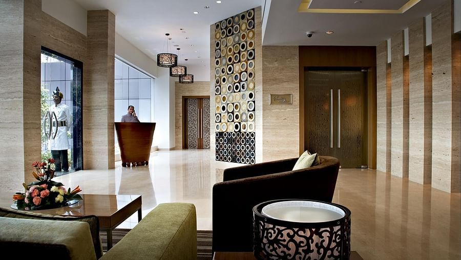 Adarsh Hamilton Bengaluru Hotel Adarsh Hamilton in Richmond Town Bangalore Luxury Hotel BELL DESK