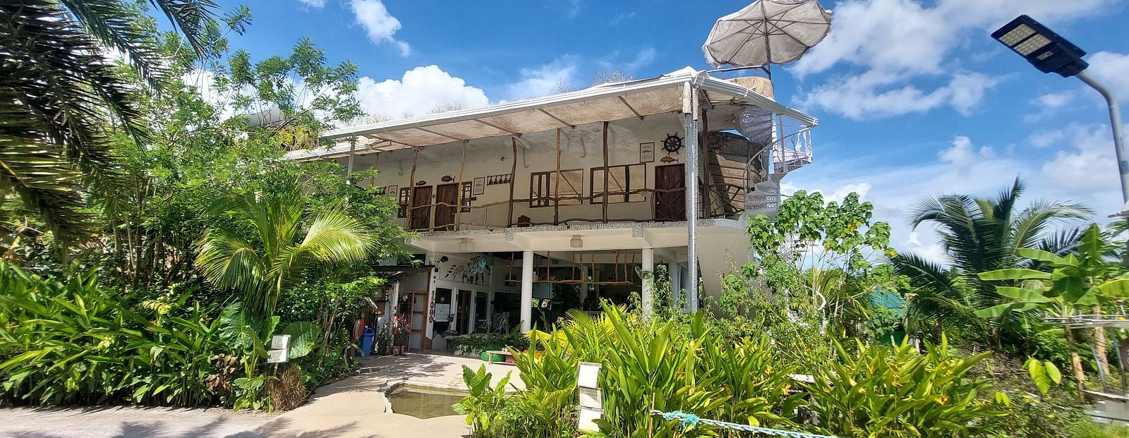 A wide view of the facade | Matsya Island Retreat