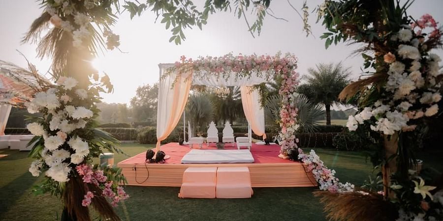 outdoor stage decorated for an event 10