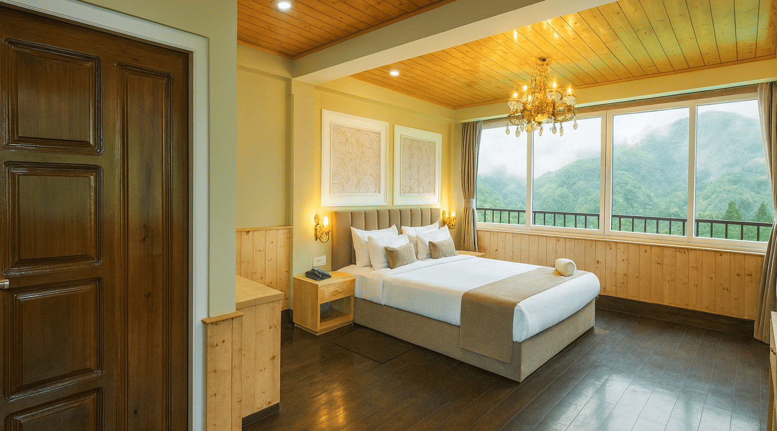 kurseong-hotel-room-forest-view-morning-vibe