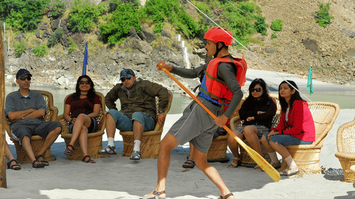 River Rafting at Aloha On the Ganges Rishikesh Resort and Hotel Rishikesh
