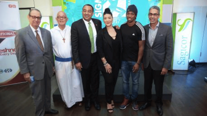 S Hotel Foundation team members and partners gathered together at a formal community event, reflecting ongoing collaboration to support local initiatives, development, and social upliftment.