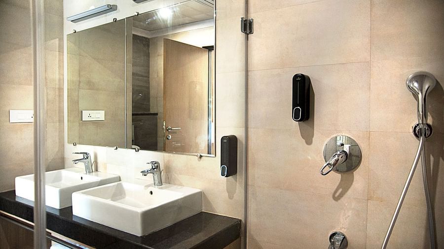 same for both Superior Deluxe rooms Purple cloud hotel bangalore airport hote