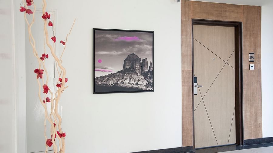 Interiors Purple Cloud Hotel Bangalore Airport Hotel 1