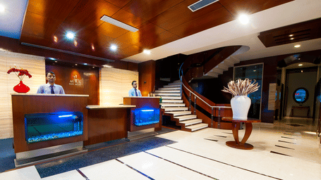 Hotel Aura, New Delhi New Delhi Reception 1 Hotel Aura New Delhi