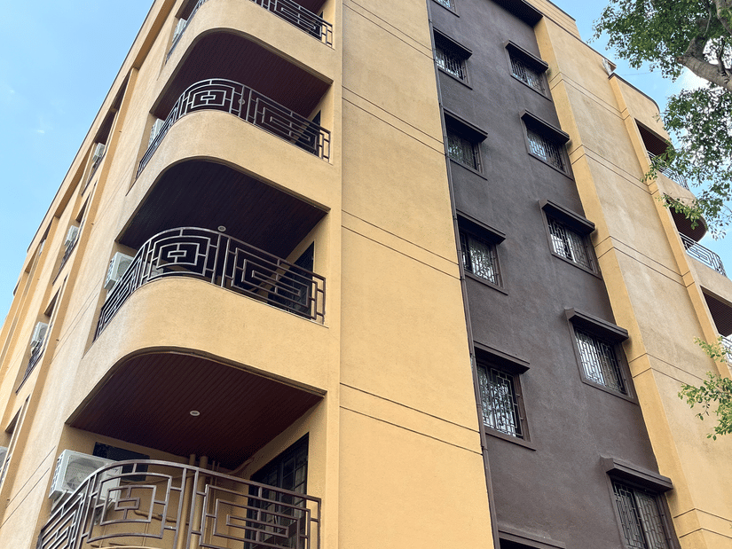Facade of VITS Select Kharadi, Pune, showcasing the balconies in each room