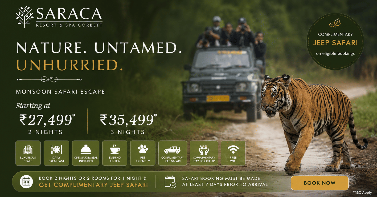 Mansoon Offer Saraca Corbett