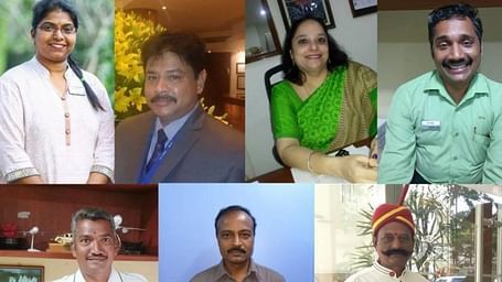 A collage showing GRT staff.