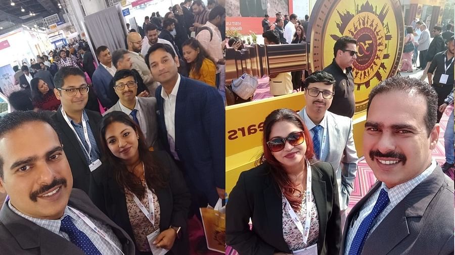 Employees of Polo towers posing during an event 4