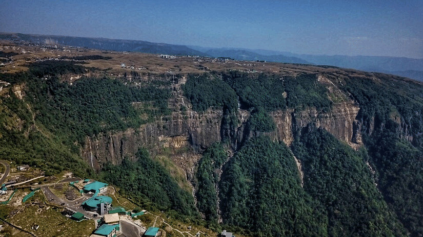 an aerial view of a hill station 3