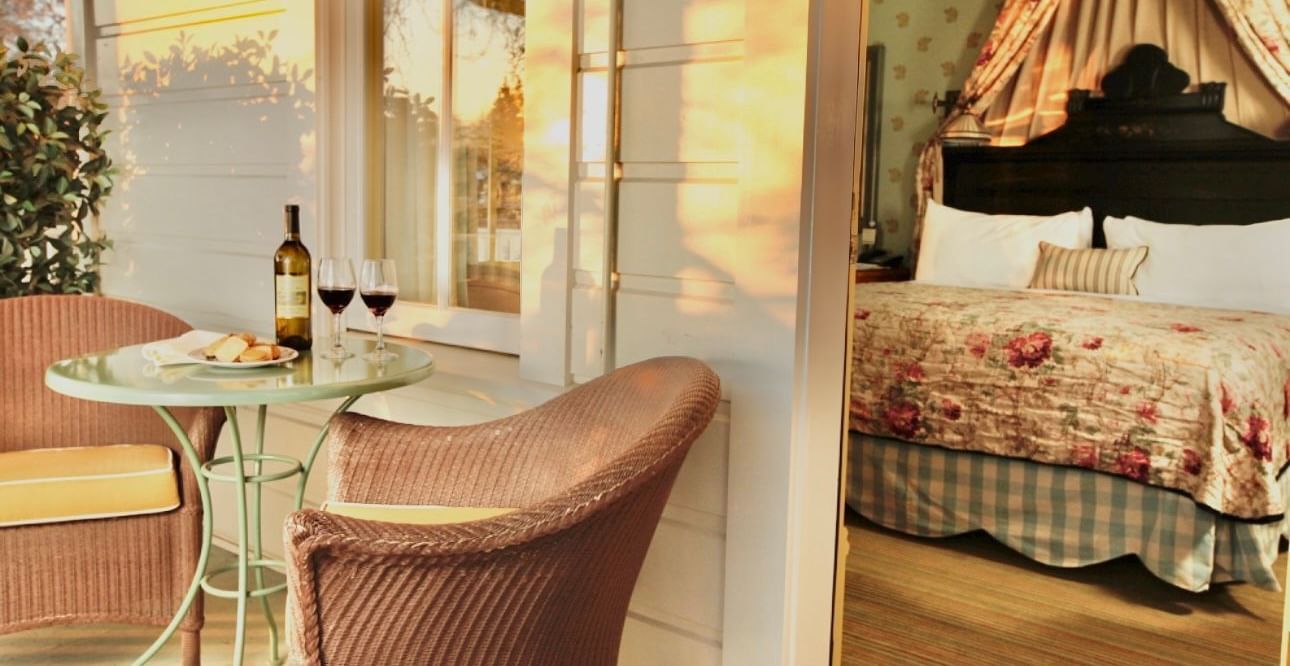 Veranda from outdoor balcony