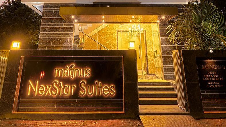 Front of Magnus Nexstar Suites, Kalyani Nagar