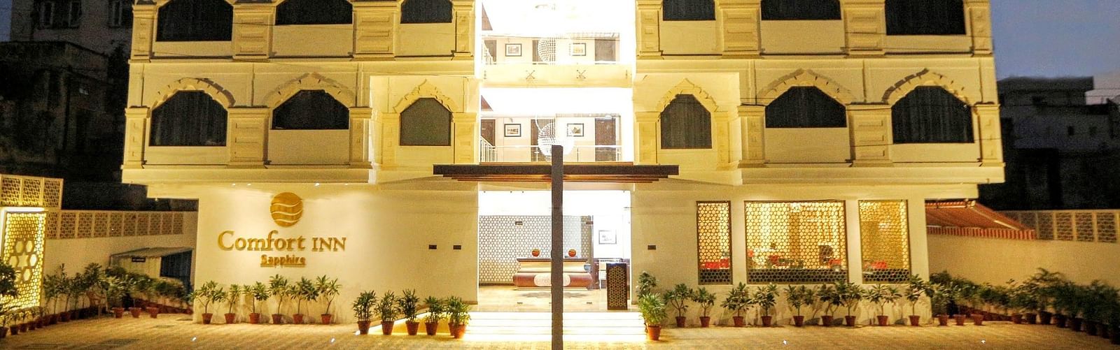 Facade of Comfort Inn Sapphire Jaipur