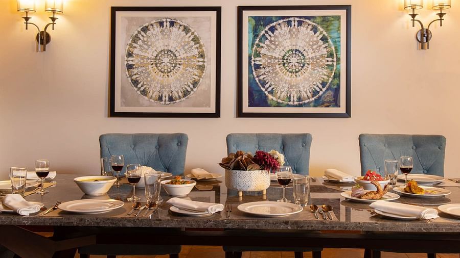 dining hall at Golak by Denissons Presidential Villa