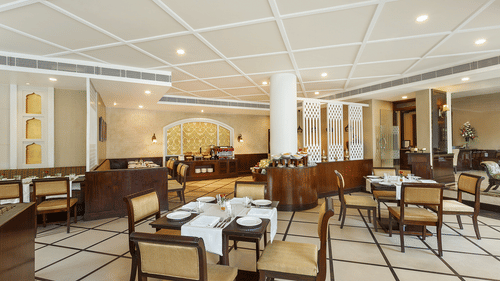 Pavillion Restaurant at La Place Sarovar Portico Lucknow, resorts in lucknow 3