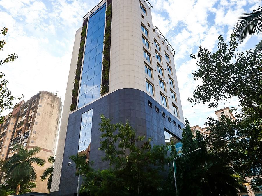 The Empresa Boutique Hotel - the exterior facade of the hotel in Andheri, Mumbai